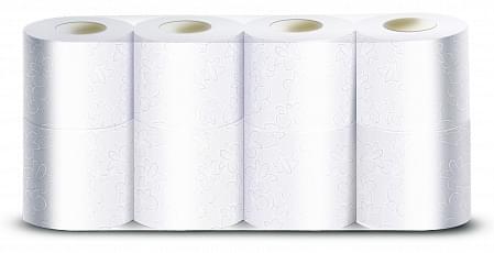 Туалетная бумага Veiro Professional Premium, цвет белый, 3 слоя, 20 м, 8рул/спайка 