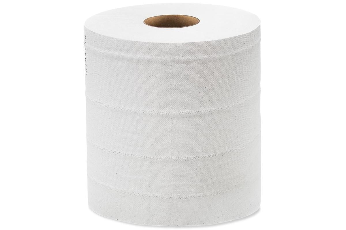 Полотенца бумажные в рулонах Veiro Professional Lite 1 слой, (0,20*257 м) , цвет белый 
