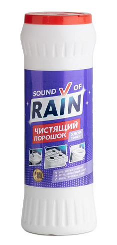 RAIN Чистящий порошок Санитарный Хлор-эффект, 475 гр.