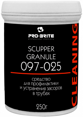 Средство для устранения пробочных засоров в трубах Scupper Granule