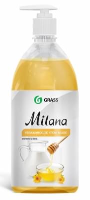 Крем-мыло жидкое увлажняющее "Milana молоко и мед"