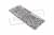 Моп петельный комбинированный серый, тип крепления карман + язык Росмоп Кваттро, 40 см (NMVP-40-RQ)