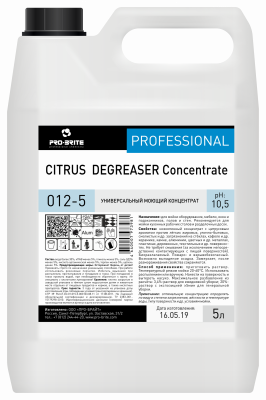 Универсальный моющий концентрат «Citrus Degreaser Concentrate»