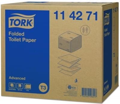 Листовая туалетная бумага Tork Advanced